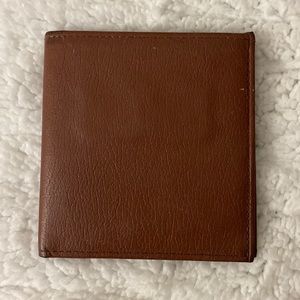 Vintage new stock Amity cowhide leather indexer billfold wallet